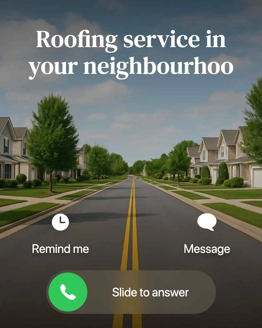 Local Roofing Service Ad