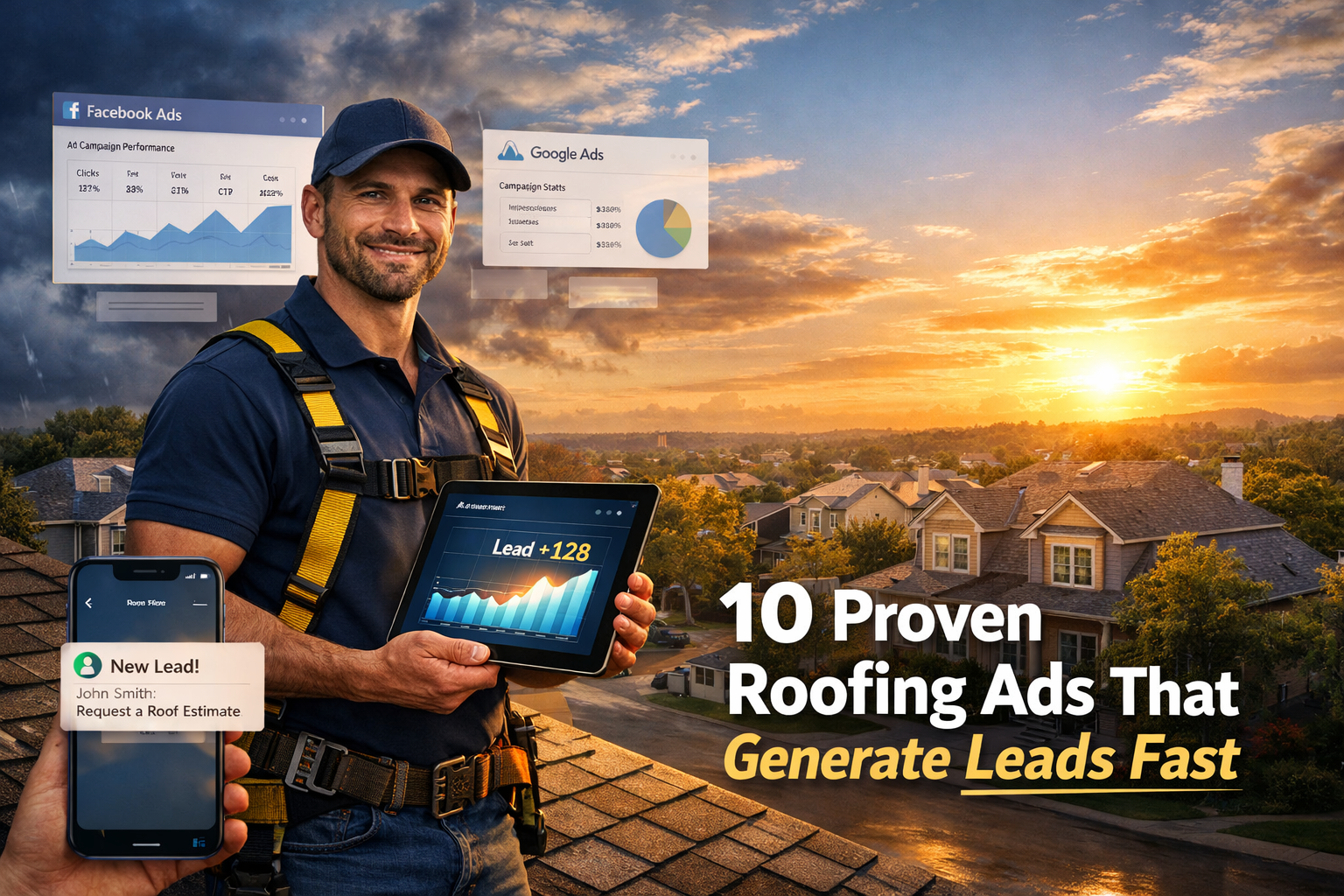 10 Proven Roofing Ads That Generate Leads Fast